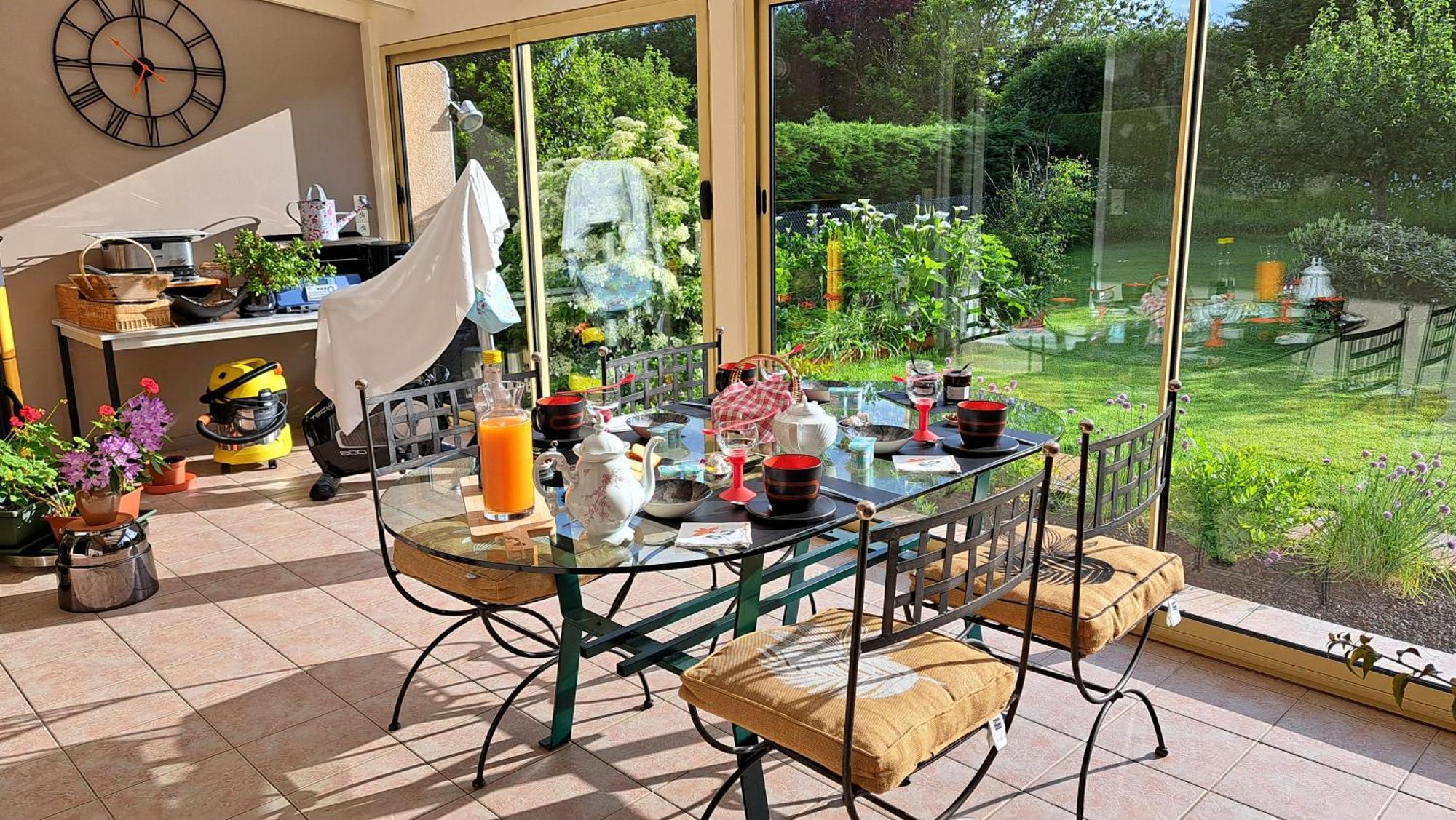 Chambre Privee Avec Salon, Garage Voiture, Velos, Motos Tourville-sur-Arques Eksteriør billede